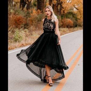 BNWT VICI heavenly high-low statement dress